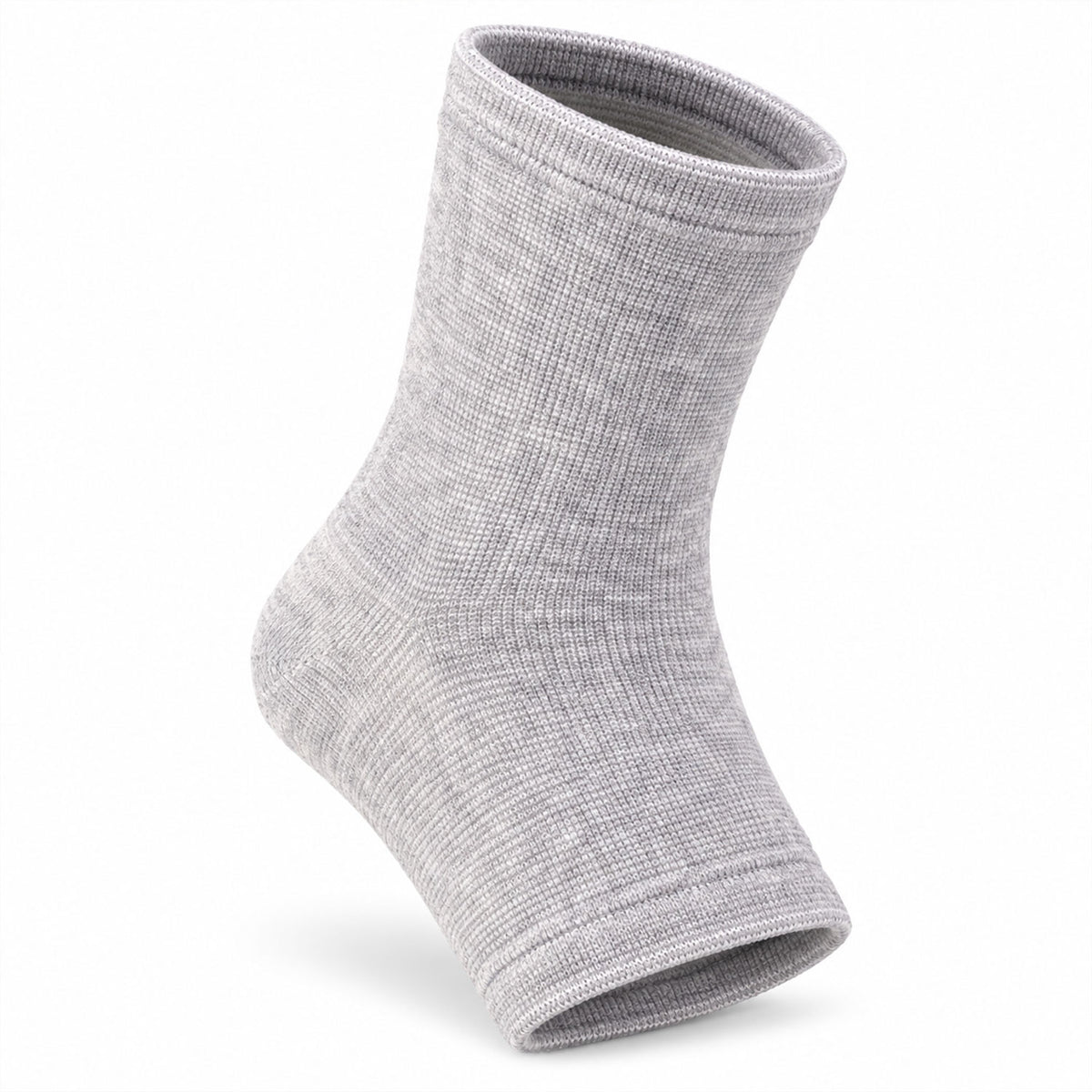 Open-toe ankle sleeve on white background