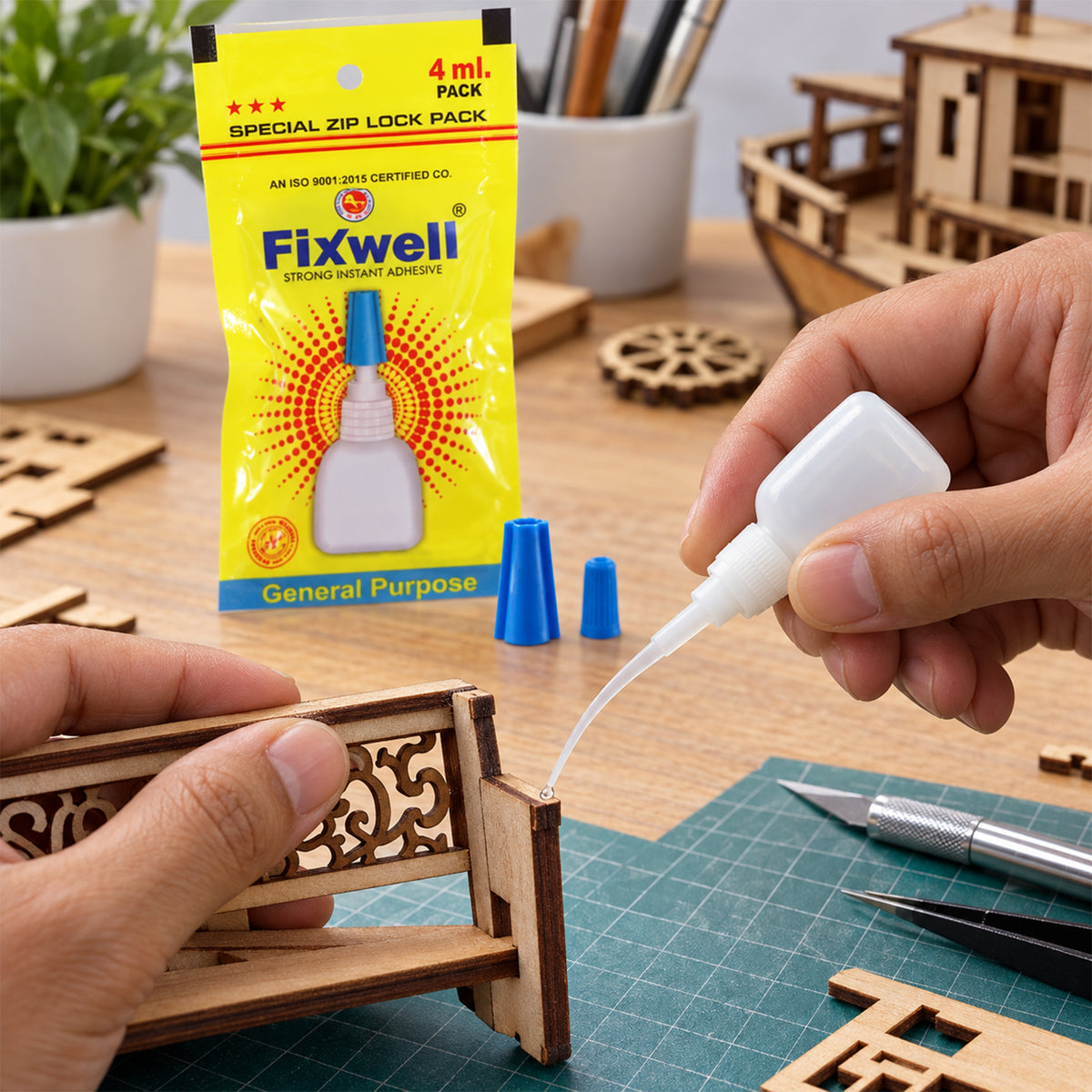 Instant adhesive glue with fine extension nozzle 01