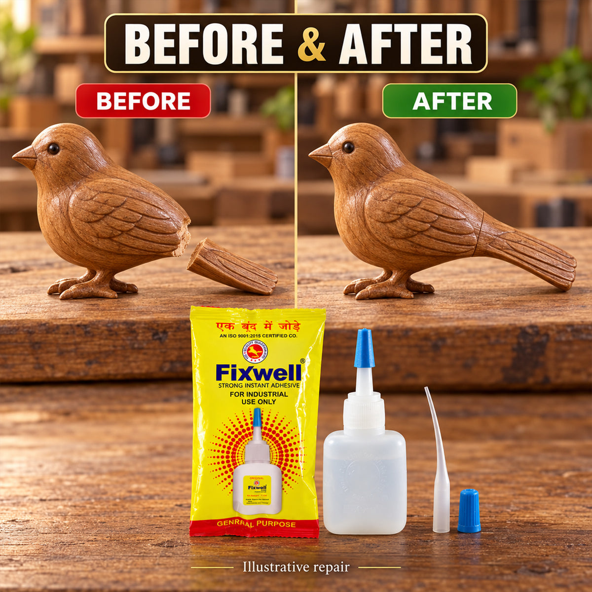 Instant adhesive glue for industrial use 08