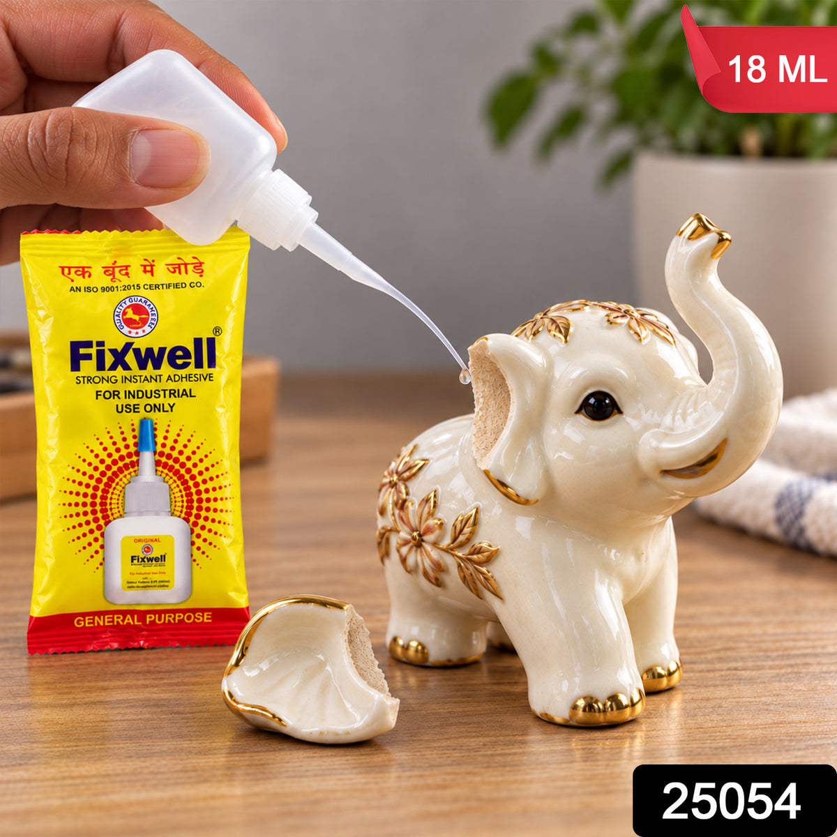 Instant adhesive glue for industrial use 18 ML label