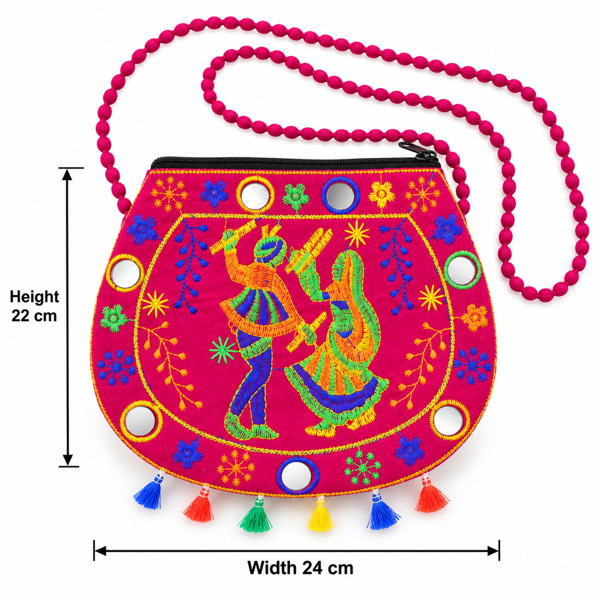 Purse size 24x22cm
