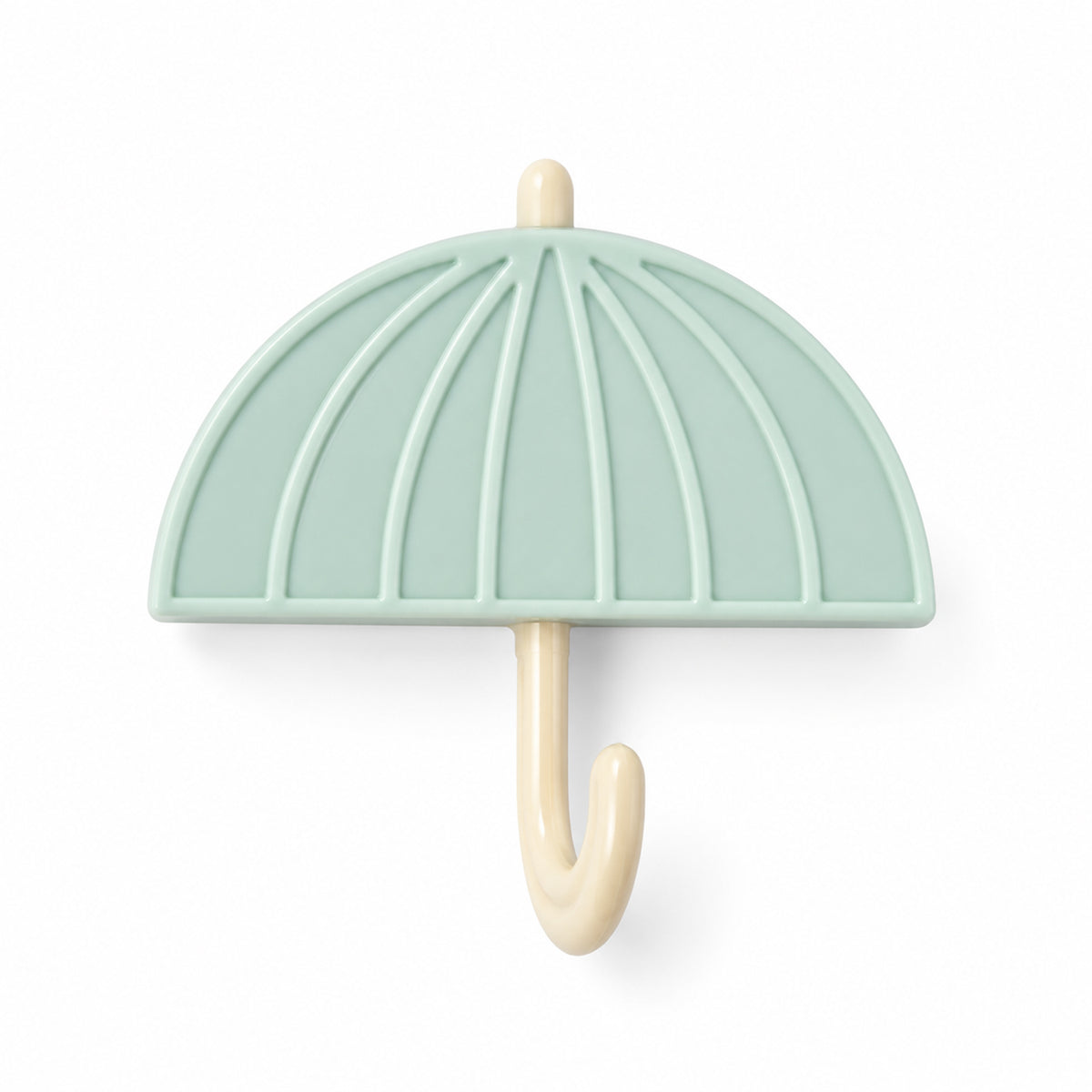 Umbrella design adhesive wall hook view 05