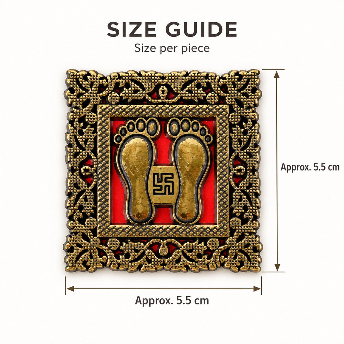 Decorative Lakshmi Footprint Frame