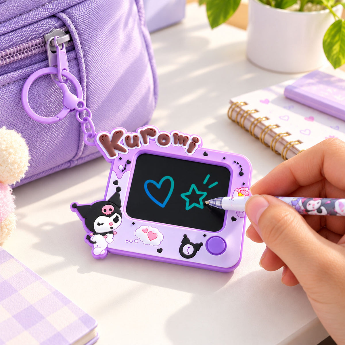 Mini LCD Writing Keychain