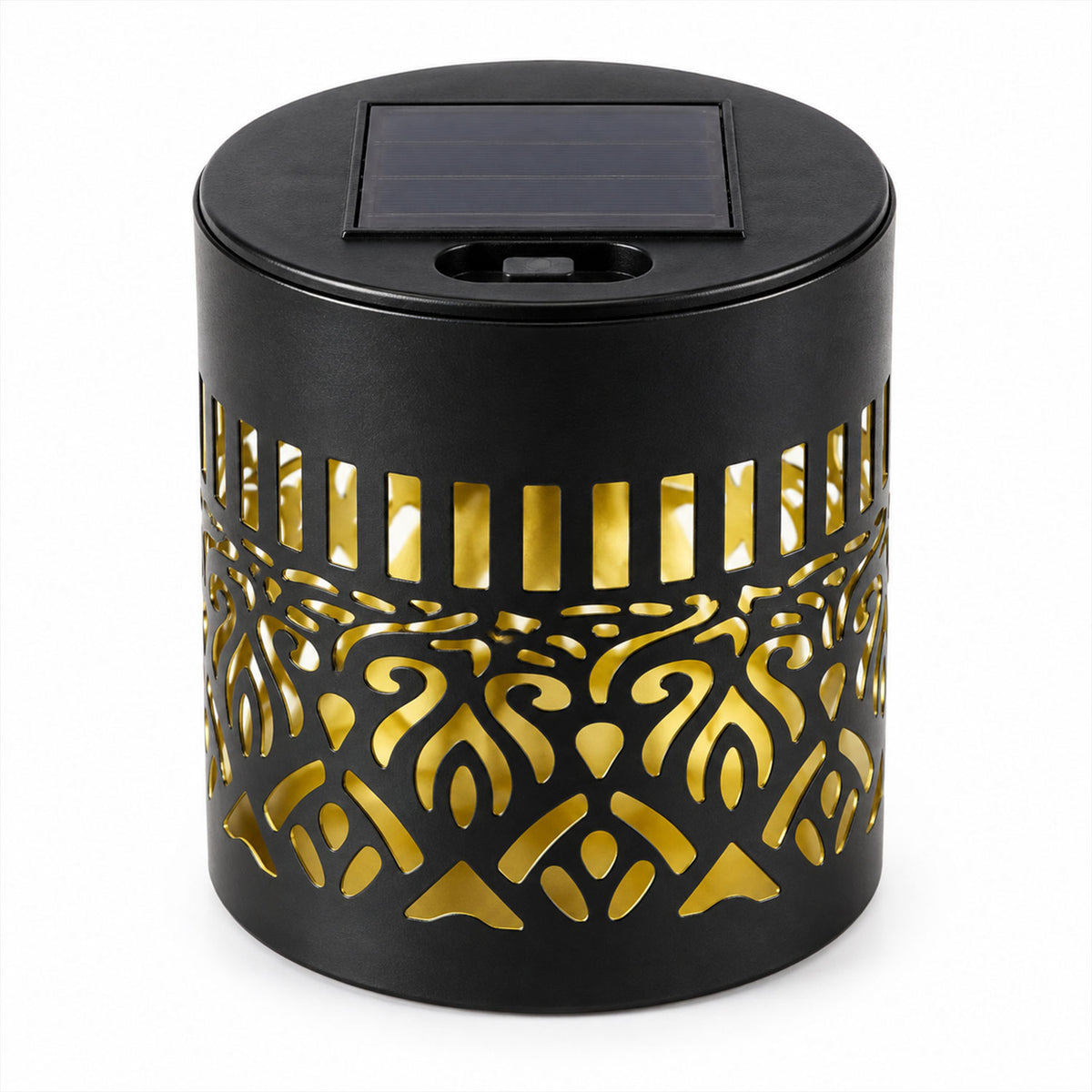 Decorative solar LED lamp with mandala pattern - view 08
