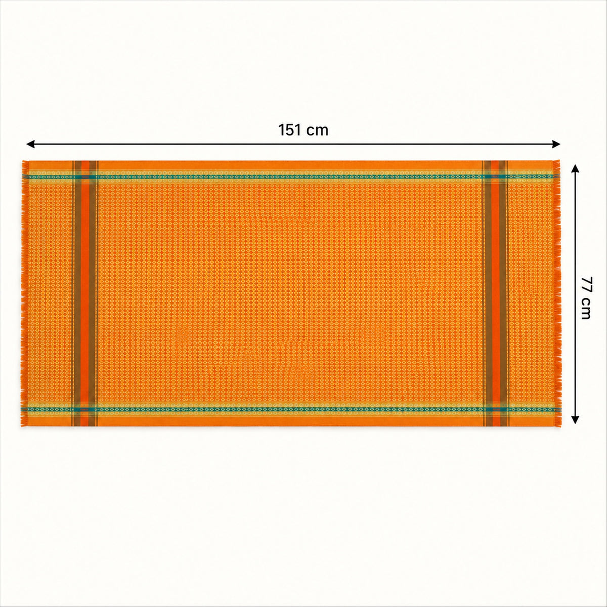 Diamond pattern shawl - 151 x 77 Cm dimensions