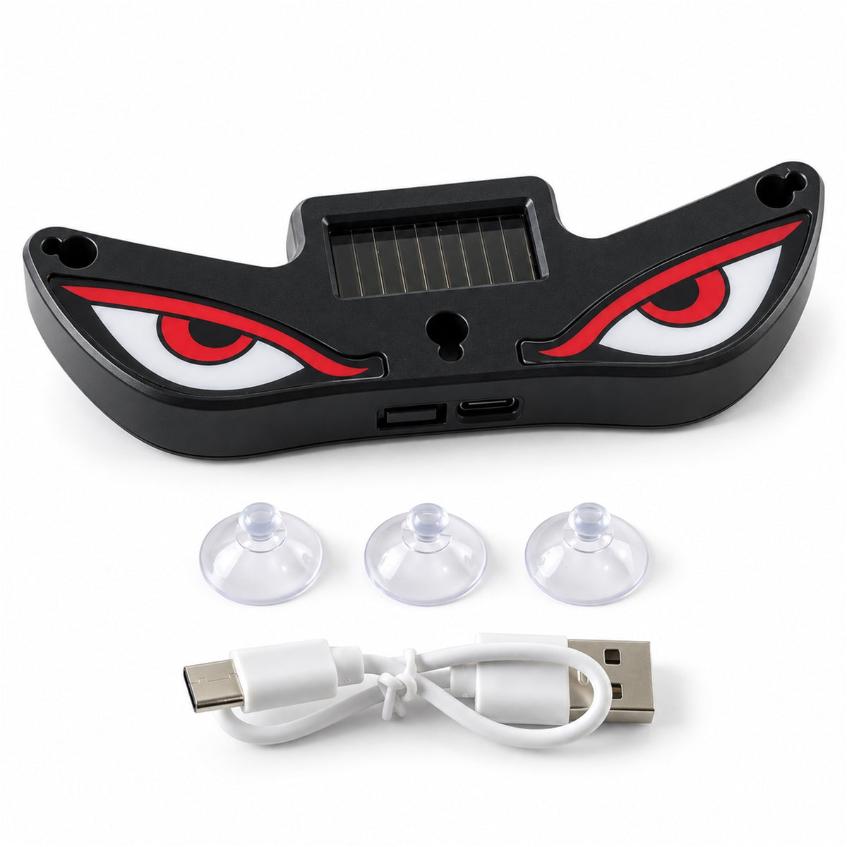Solar evil eyes decorative warning light - view 04