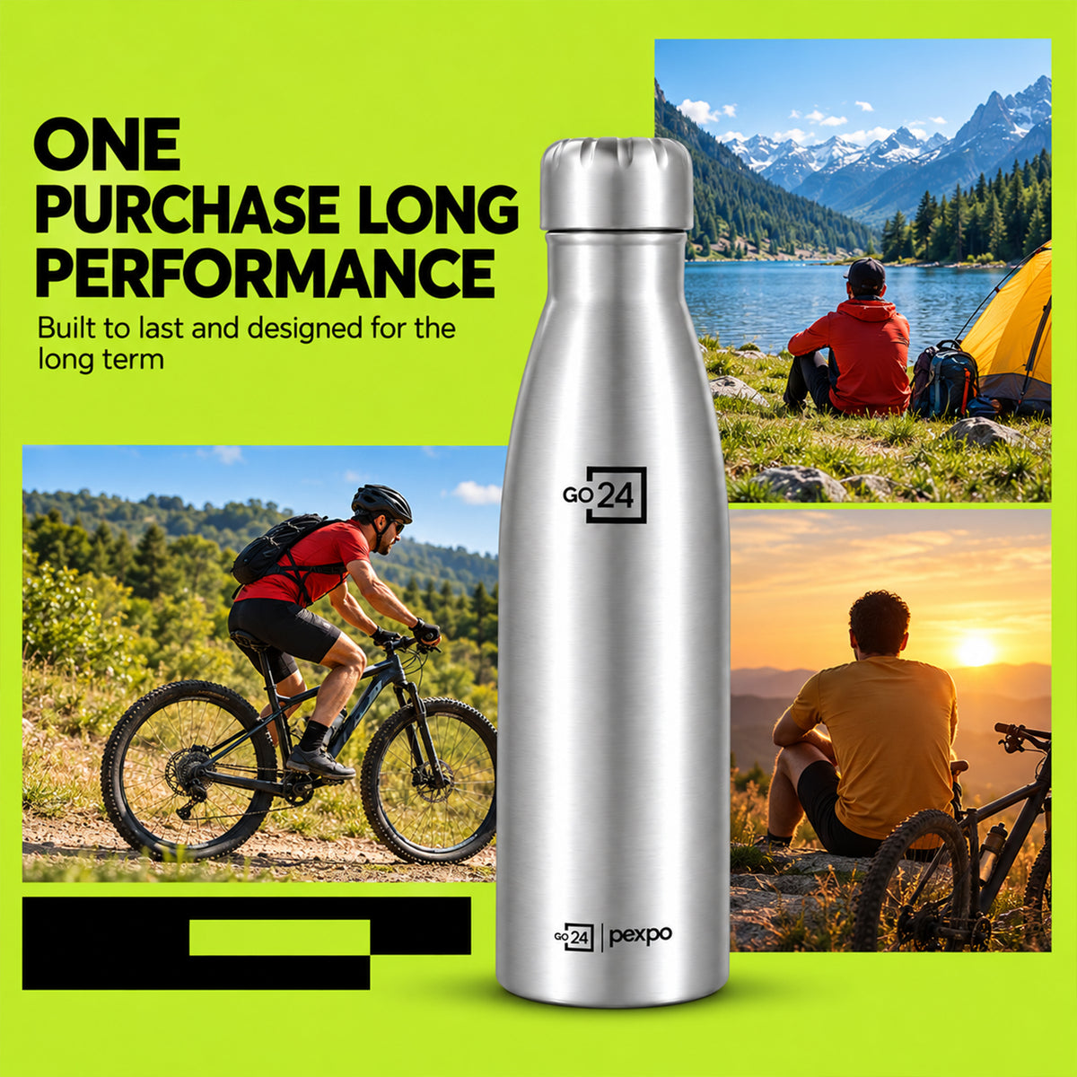 Water bottle finish detail
