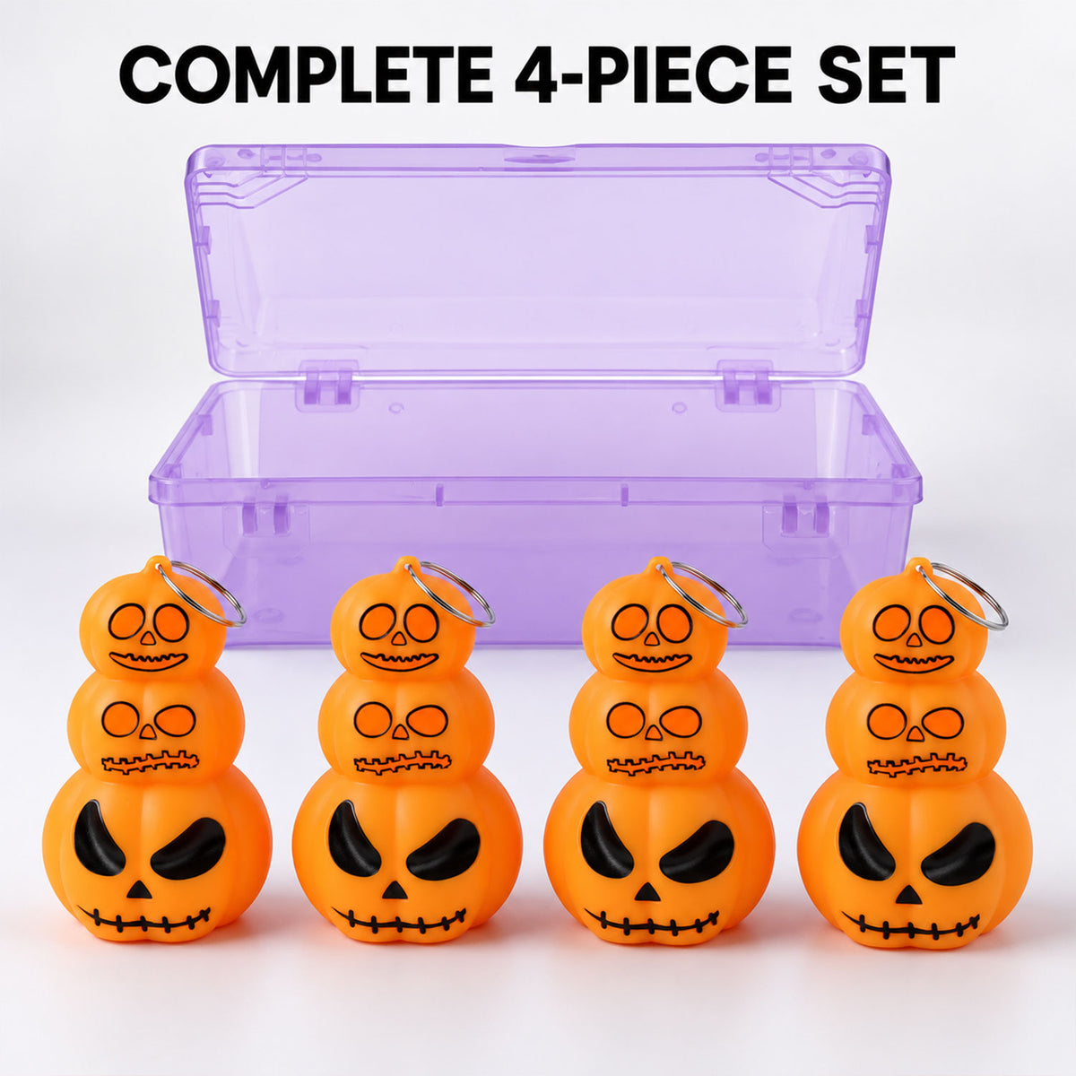 Halloween three layer pumpkin LED lights - product view 04
