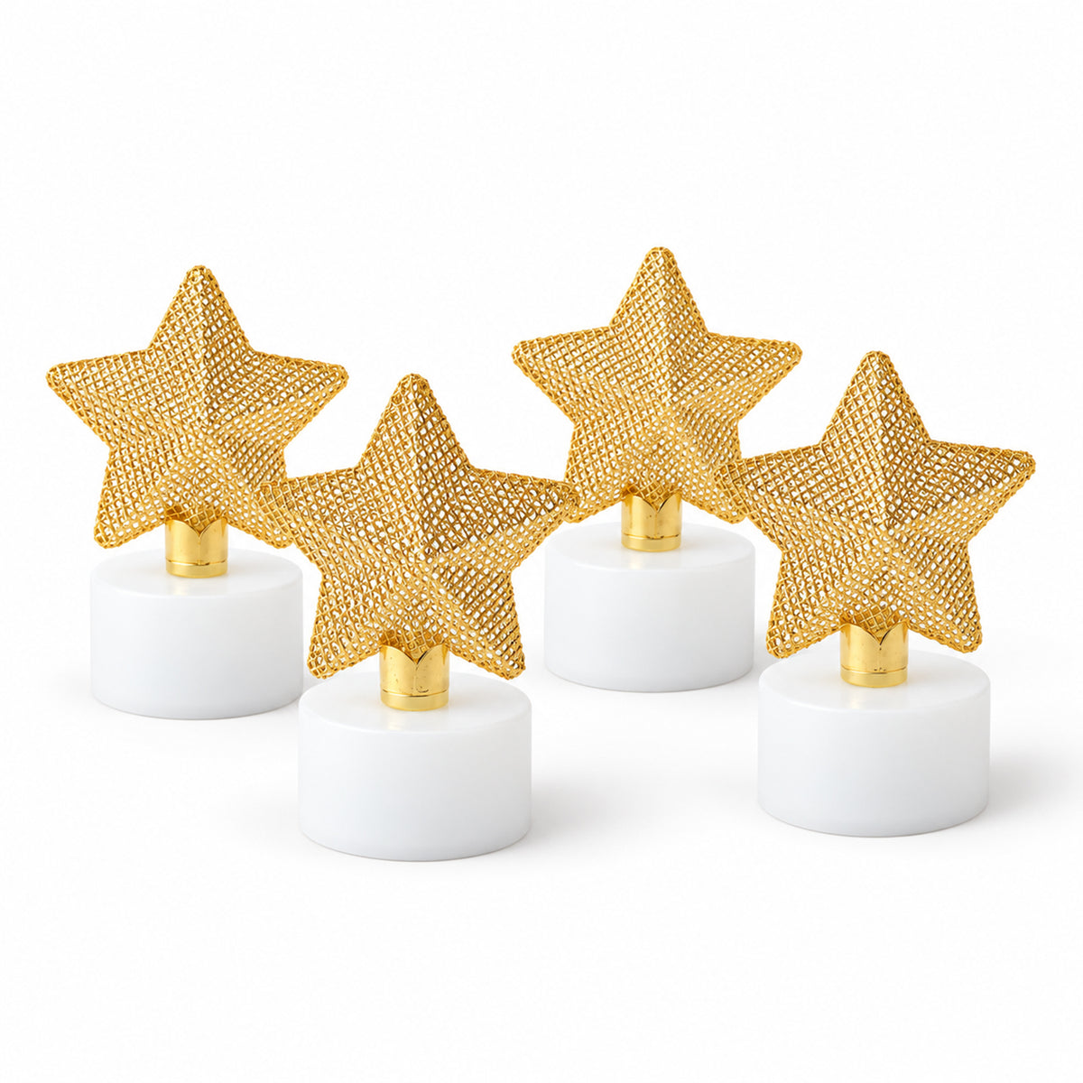 Decorative LED star candles - product view 05