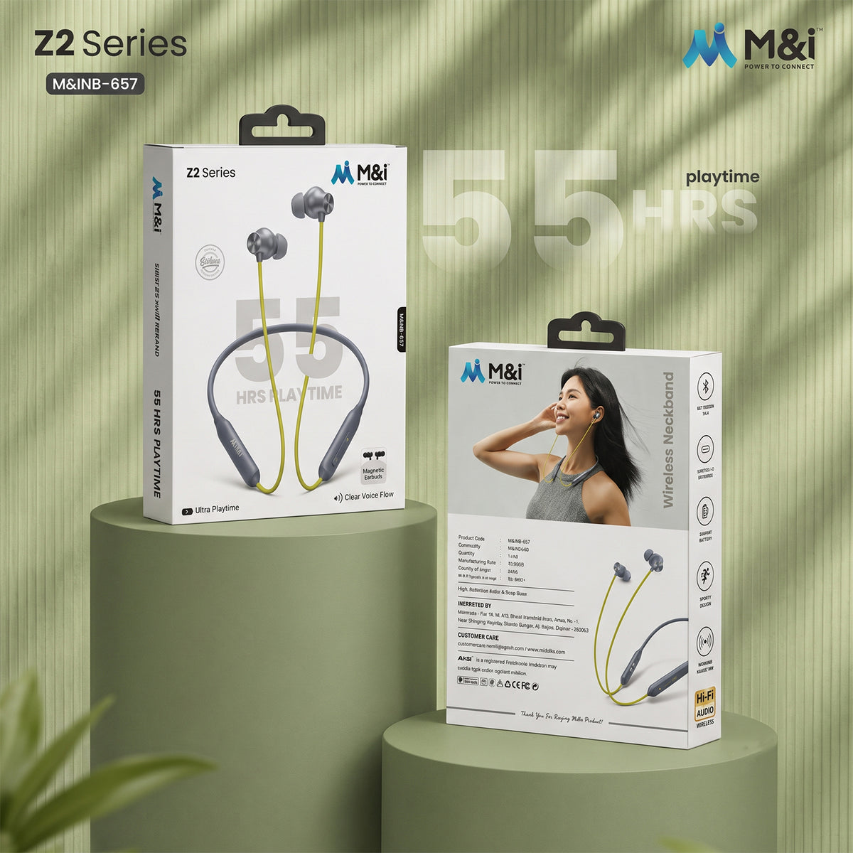 Wireless neckband earphones with magnetic earbuds NB 657- 02.jpg