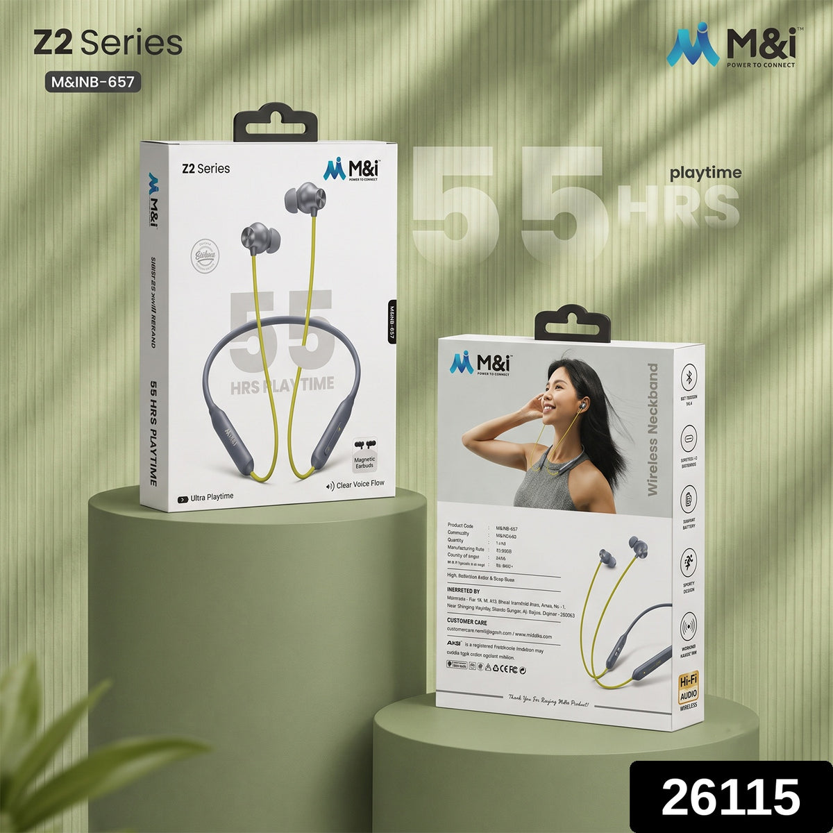 Wireless neckband earphones with magnetic earbuds neckband_26115.jpg