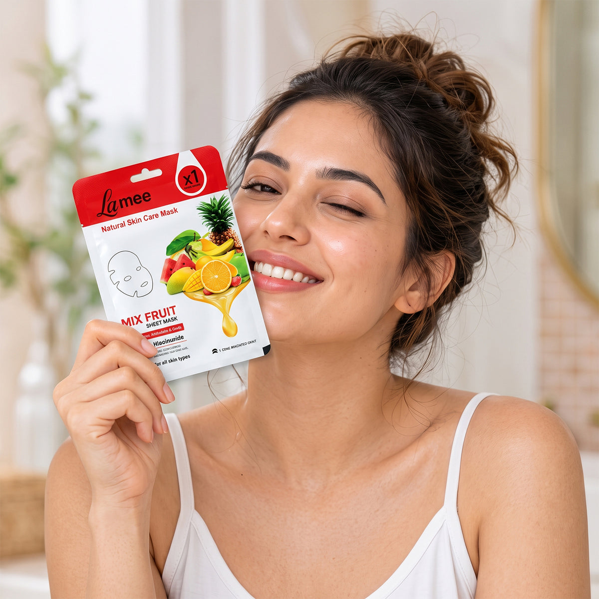 Mix fruit facial sheet mask 01