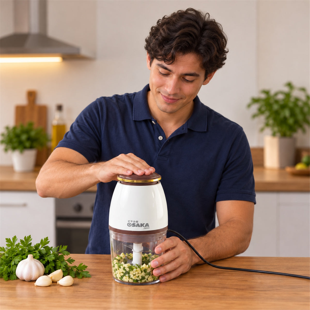 Electric vegetable chopper - product view 03