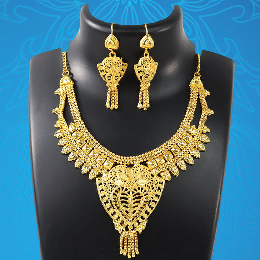 Necklace With Pair of Earrings Set for (2Pc)