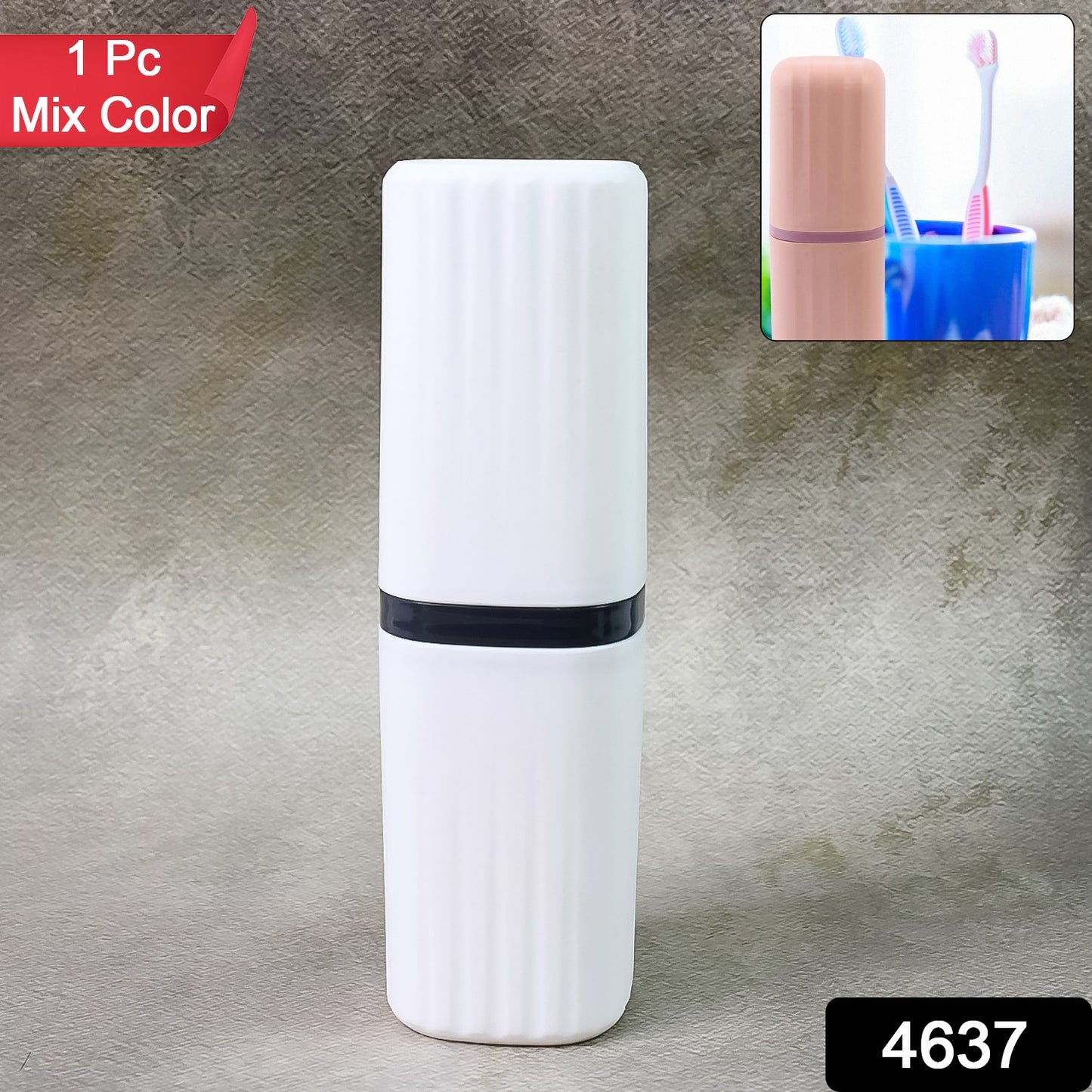 Hygienic toothbrush holder case for travel and daily use
