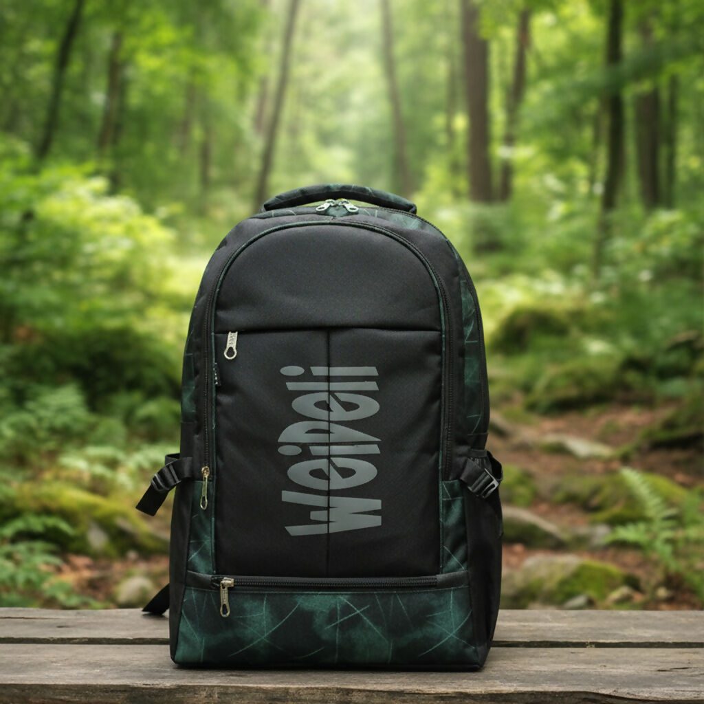 Weideli Trekking Backpack | Durable Travel & Trekking Bag for Men & Women | Lightweight Outdoor Backpack with Multiple Compartments (Multicolor)