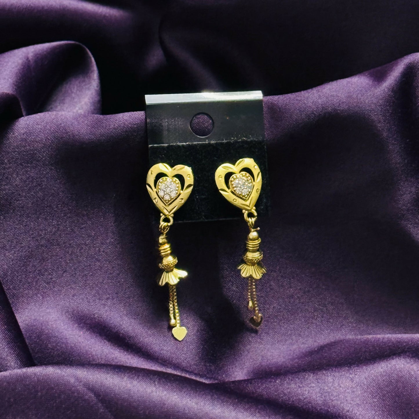 Subtle Shine Daily Wear Gold Earrings