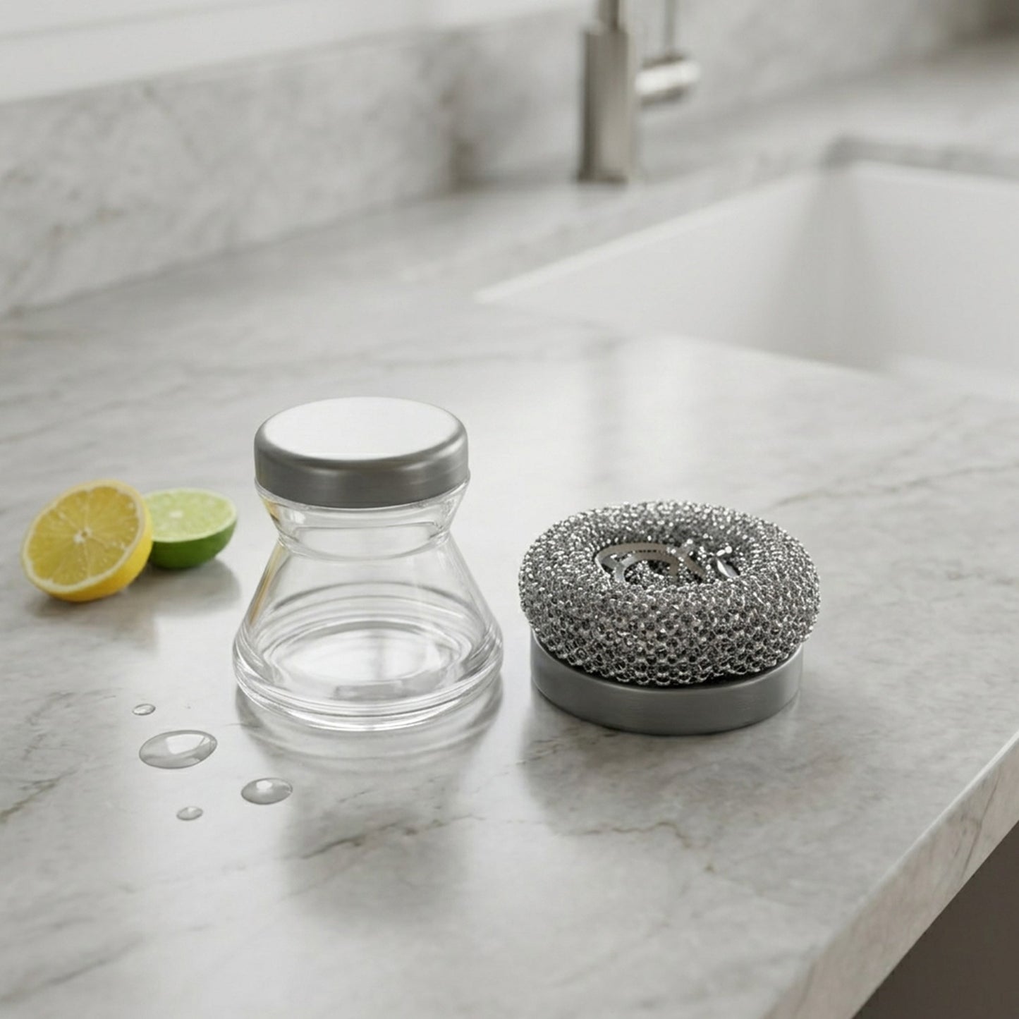 kitchen dish scrubber brush