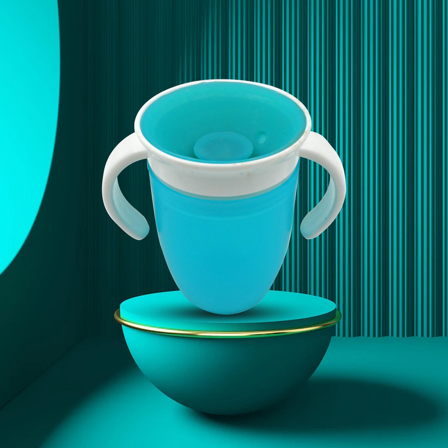 360d मैजिक कप, बेबी और सिप्पी कप, पानी और वीनिंग कप 6+ से 12 महीने, 7 औंस/207 मिली, डोडी कप - ट्रेनिंग सिप्पी कप - 3-6 महीने से टॉडलर तक उपयोग करें (1 पीस 207 एमएल)