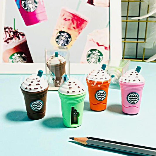 2-इन-1 3D कोल्ड ड्रिंक बोतल आकार रबर पेंसिल शार्पनर और इरेज़र सेट, बच्चों के स्कूल लड़कों लड़कियों के लिए स्टेशनरी, जन्मदिन रिटर्न गिफ्ट (24 पीस सेट)