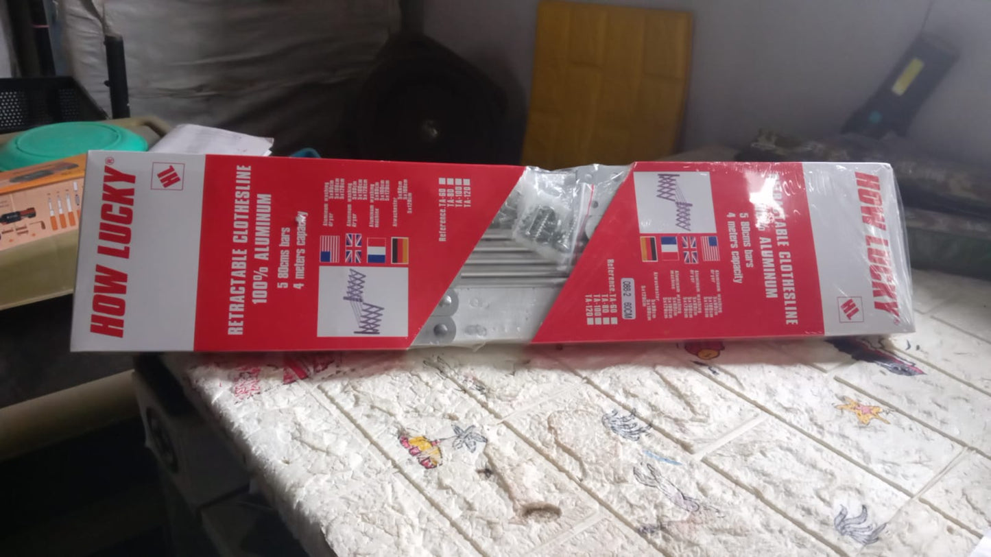 फोल्डेबल एक्सटेंडेबल ड्राईंग रैक | सभी प्रकार के कपड़े टांगने के लिए उपयुक्त | आंतरिक और बाहरी के लिए आदर्श, बाथरूम इनडोर आउटडोर के लिए उच्च प्रतिरोध एल्यूमीनियम से बना है