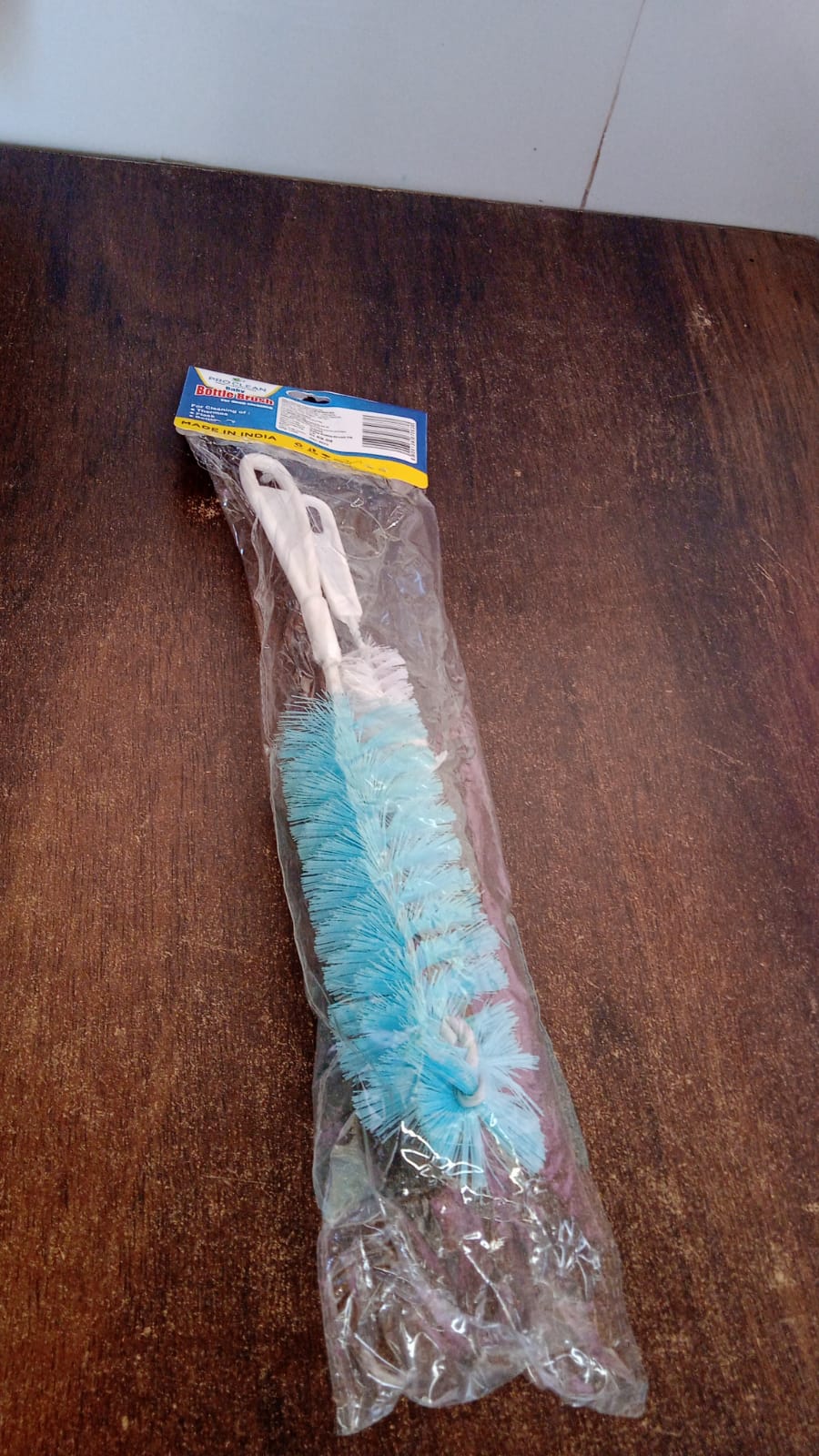 1527 સ્વેબ જાર, બોટલ, થર્મોસ, કન્ટેનર, સિંક, ડીશ, બાઉલ્સ માટે બહુહેતુક લાંબા હેન્ડલ બોટલ ક્લીનિંગ બ્રશ