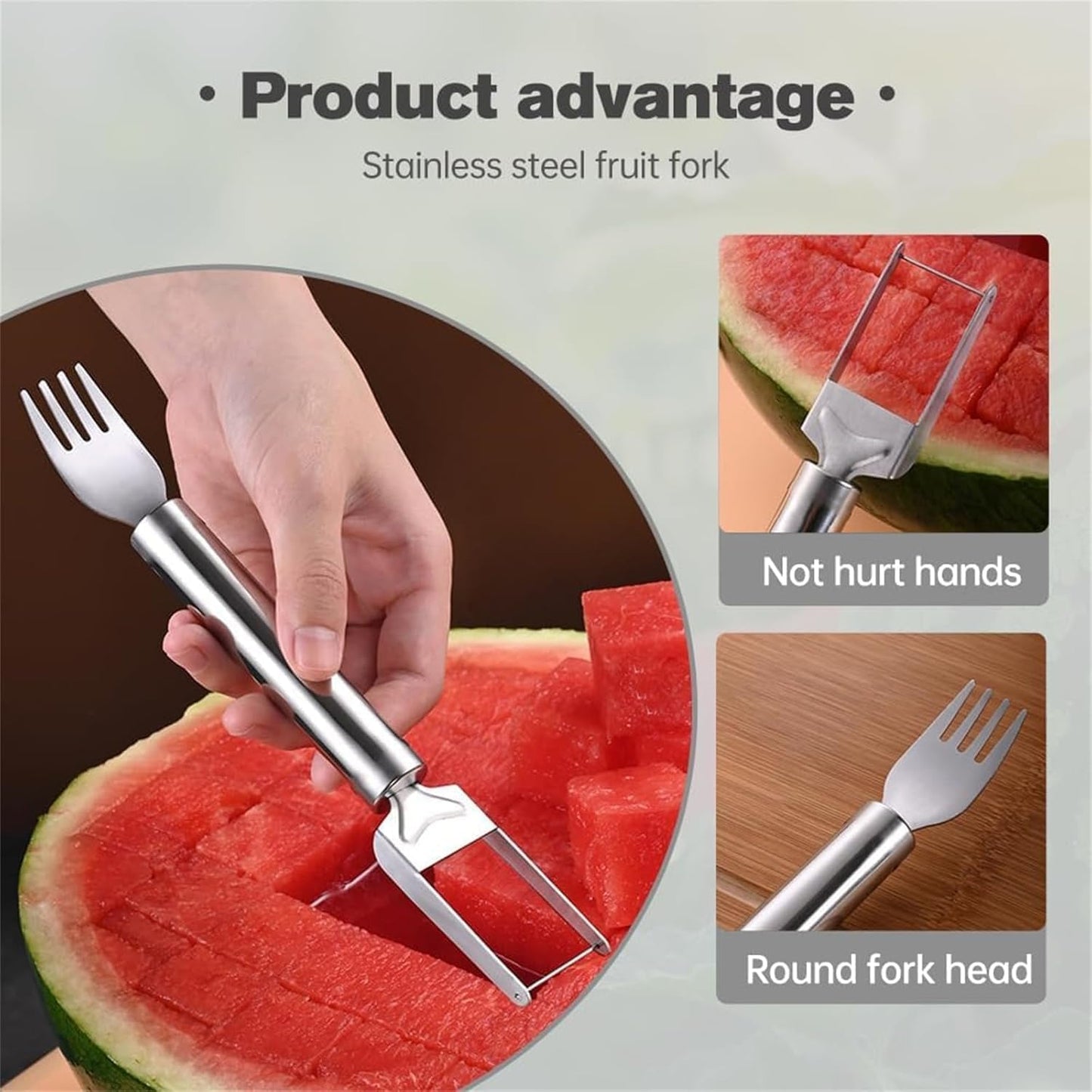 Fruit fork slicer kitchen use