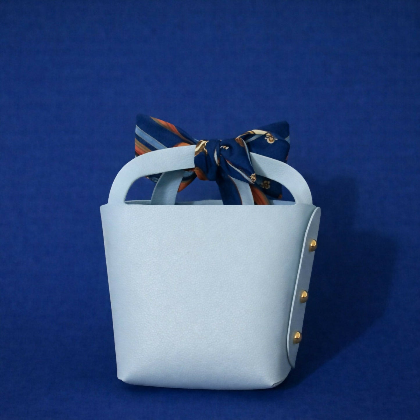Blue Mini Handbag for Girls & Women | Cute Bow Design | Casual & Party Use