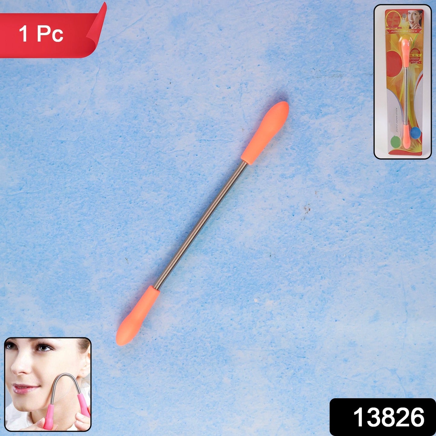 Facial Hair Remover Spring Tool for Women (1 Pc)