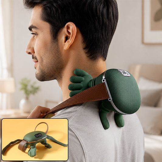 Neck and Shoulder Massager for Men Rechargeable Kneading with Heat (1 Pc)