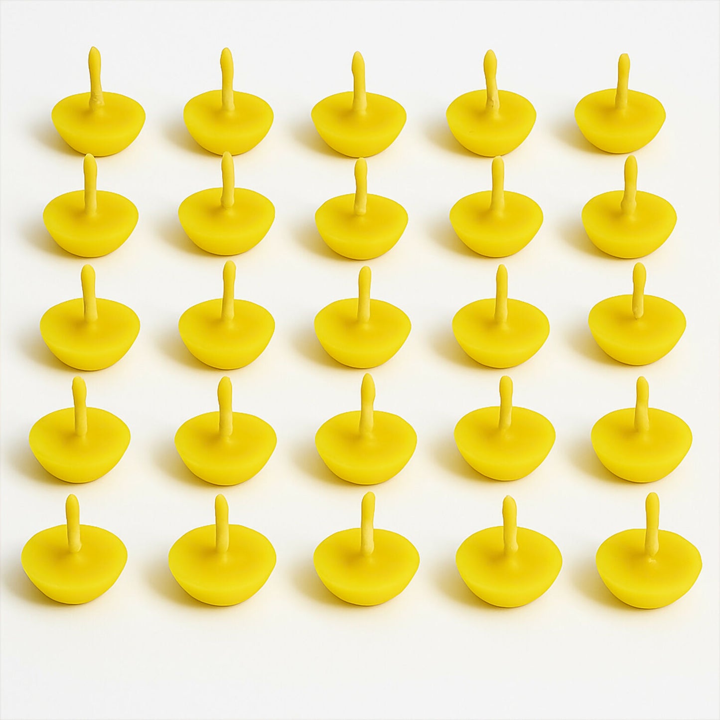 Yellow Wax Diyas for Puja and Decoration (100 gm Pack)