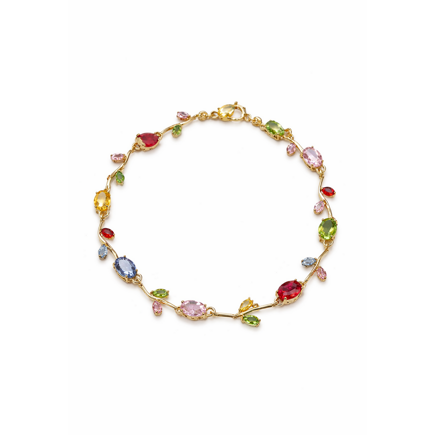 Secure clasp locking mechanism on bracelet
