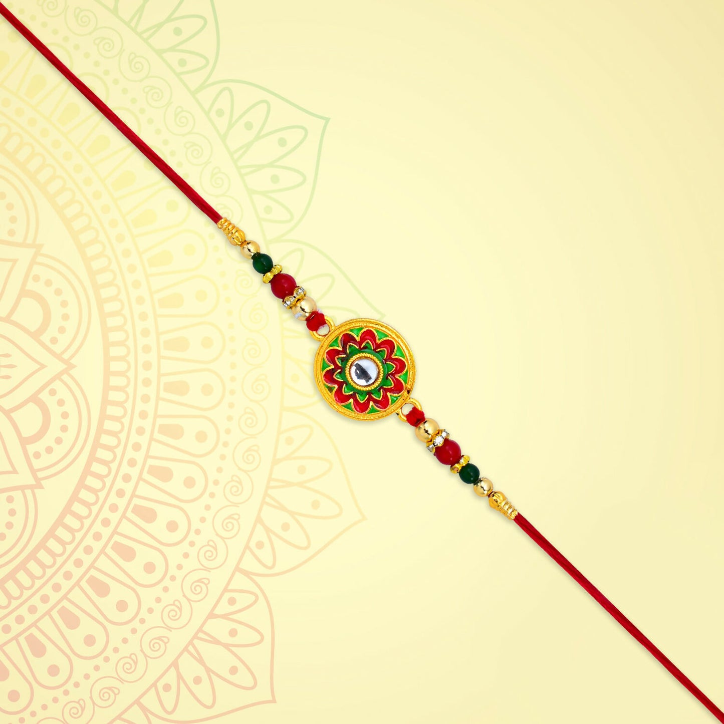 Color Full Flower Rakhi