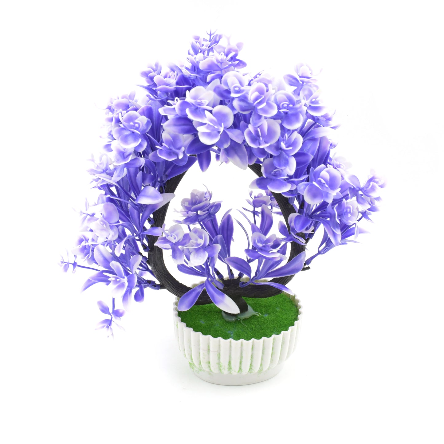Artificial Flower Plant with Cute Pot β Perfect for Home & Office Decor (1 Pc)