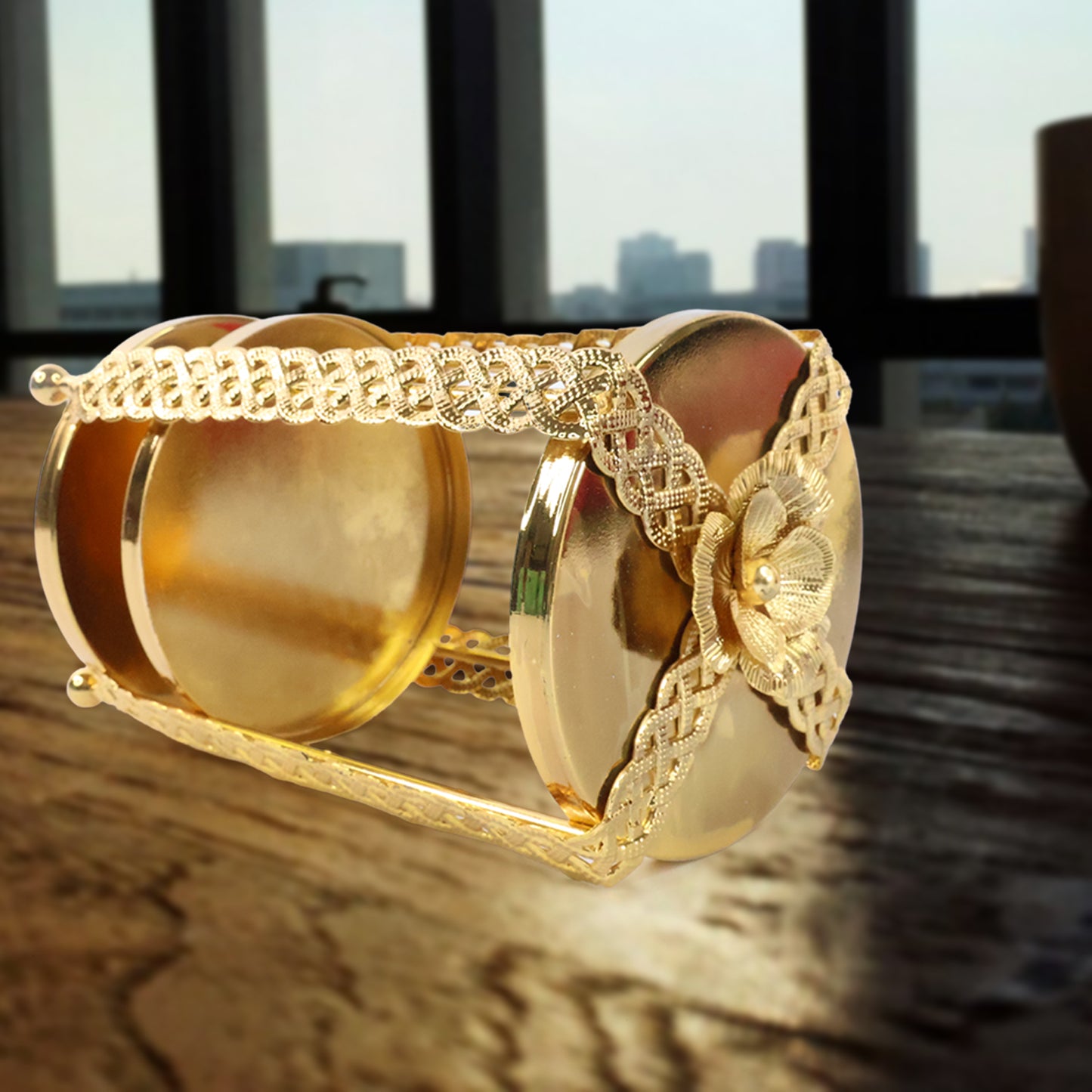 Golden Candle Stand