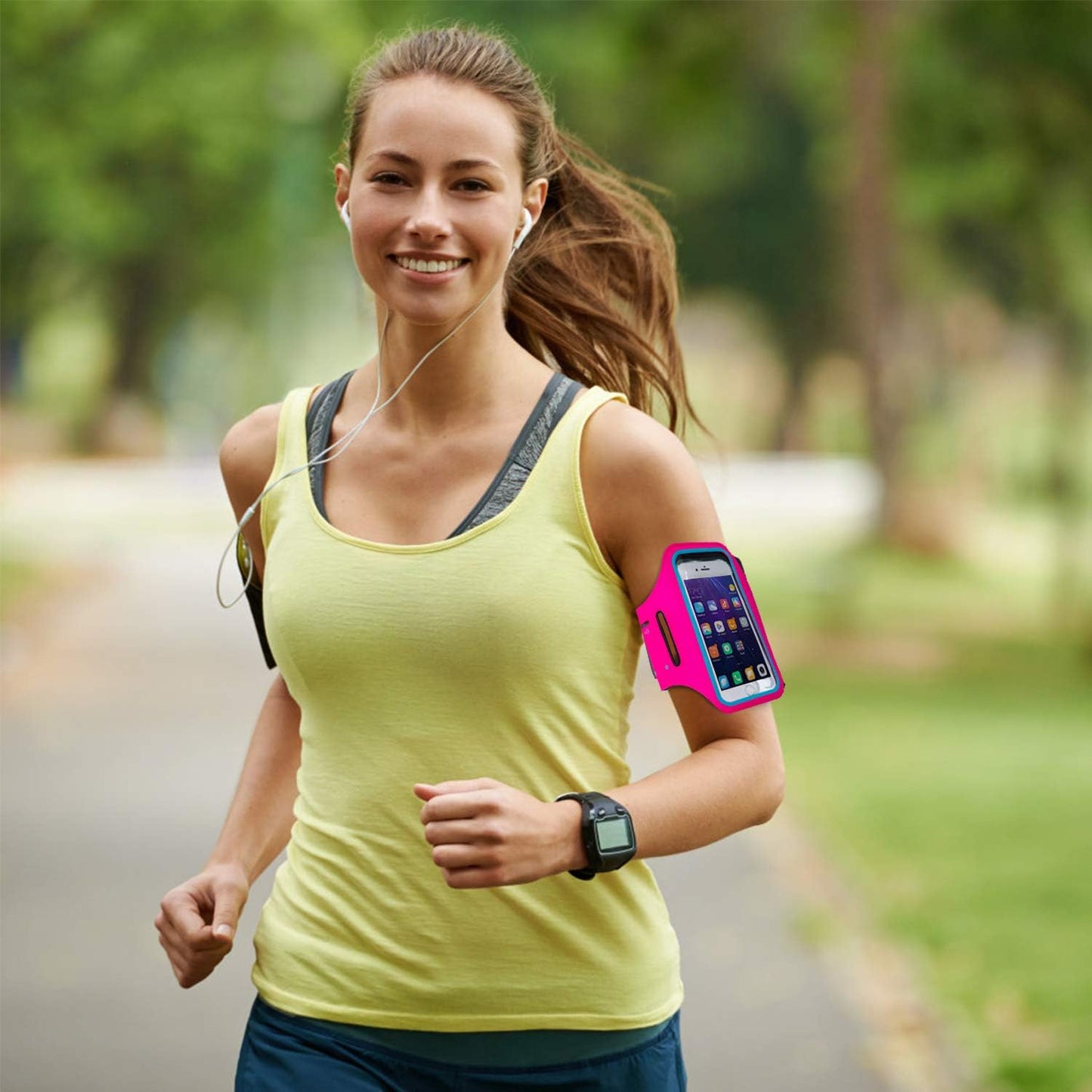 स्पोर्ट्स रिस्ट बैग रनिंग आर्म बैंड रनिंग आर्मबैंड फ़ोन आर्म पाउच केस सेलफ़ोन आर्म बैंड फ़ोन आर्म केस होल्डर स्पोर्ट्स फ़ोन आर्मबैंड रनिंग फ़ोन होल्डर (1 पीस)