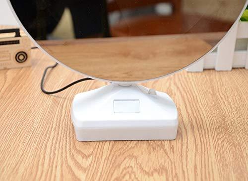 प्लास्टिक 2 इन 1 मिरर फोटो फ्रेम एलईडी लाइट के साथ