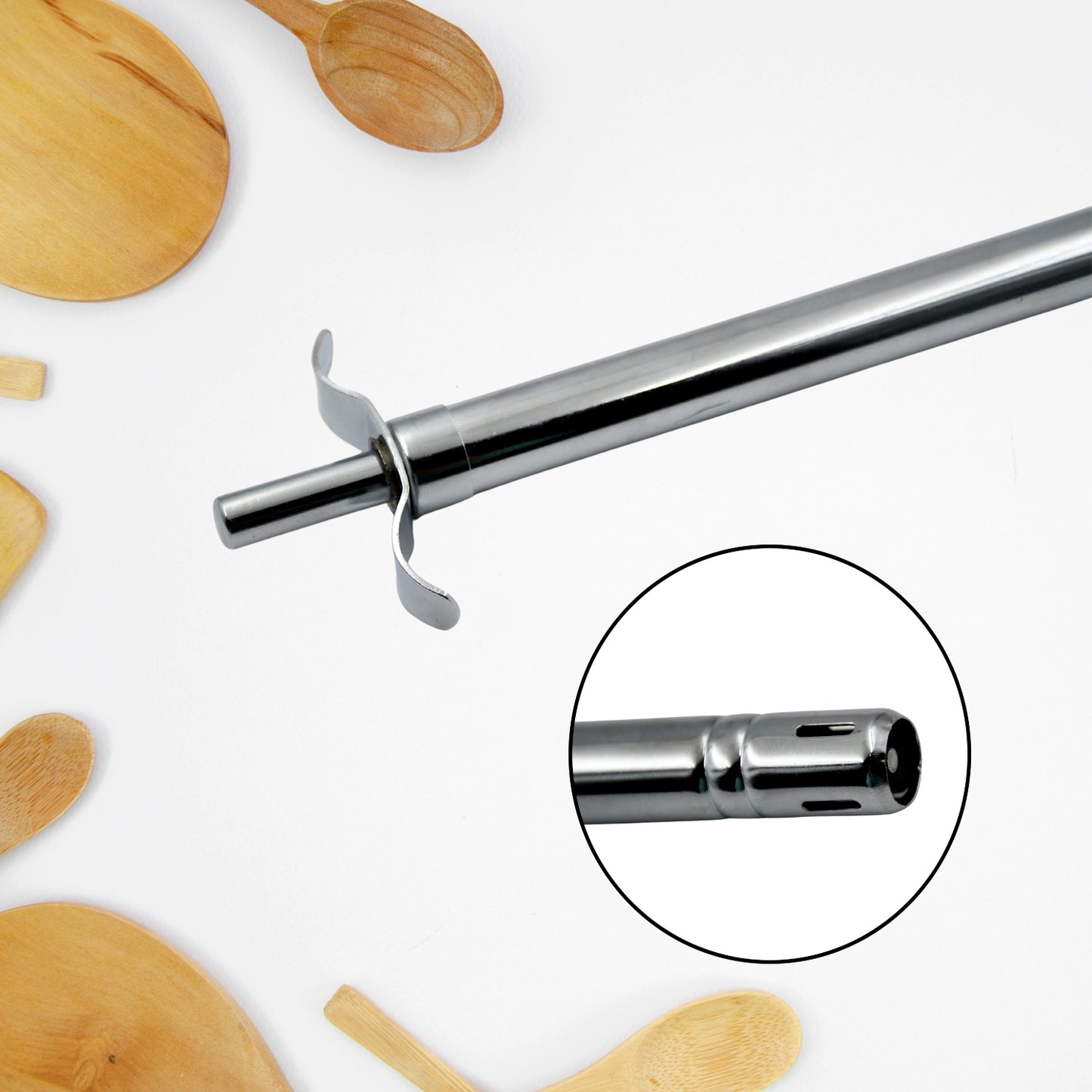Stainless Steel Gas Lighter - Long Spark for Kitchen & Industrial Use
