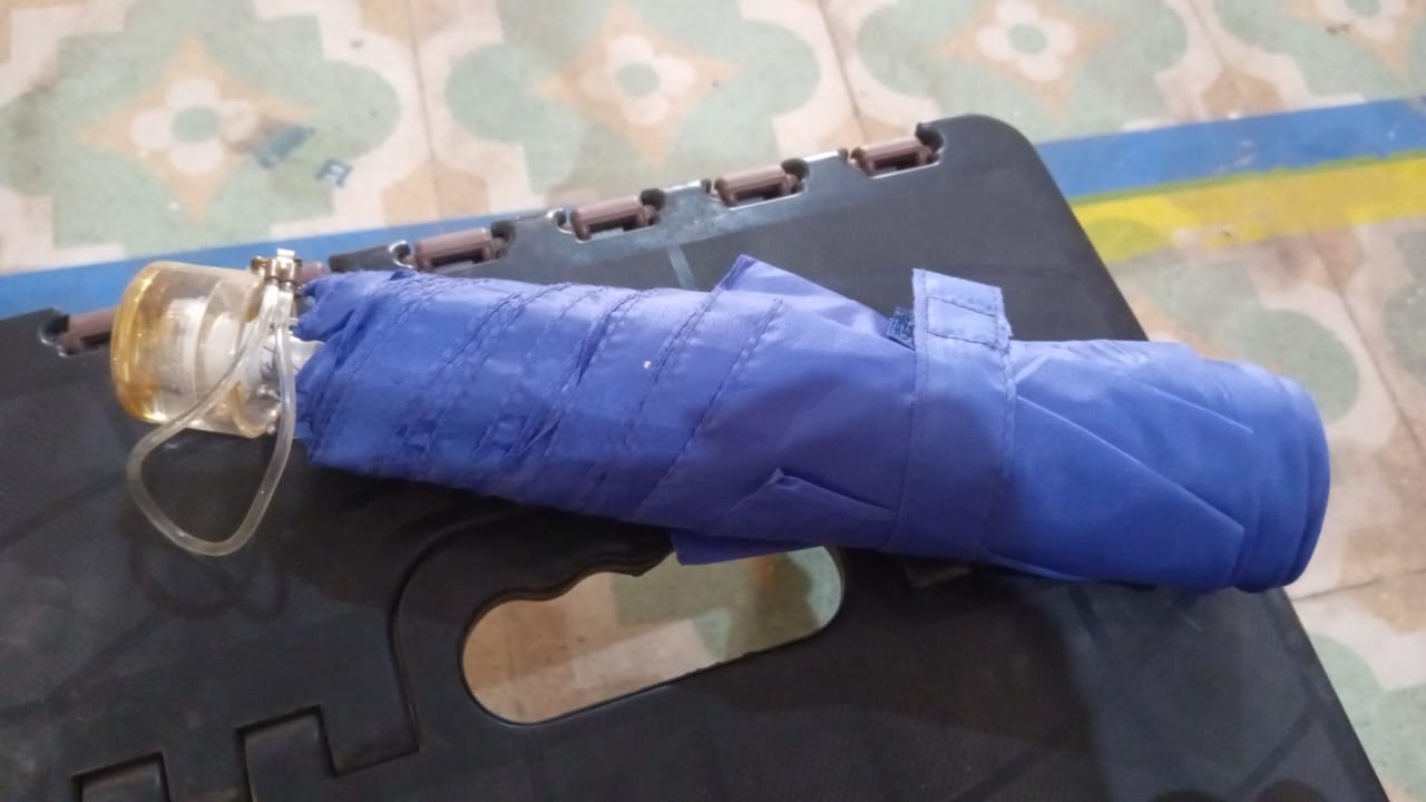 3-फोल्ड छाता गर्मियों में धूप और बारिश से सुरक्षा फोल्डेबल प्यारा छाता || UV सुरक्षा बारिश धूप छाता || यात्रा सहायक उपकरण || बच्चों, लड़कियों और लड़कों के लिए छाता (1 पीस)