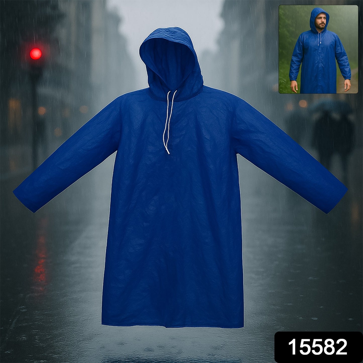 Aqua Armour Menโs Raincoat