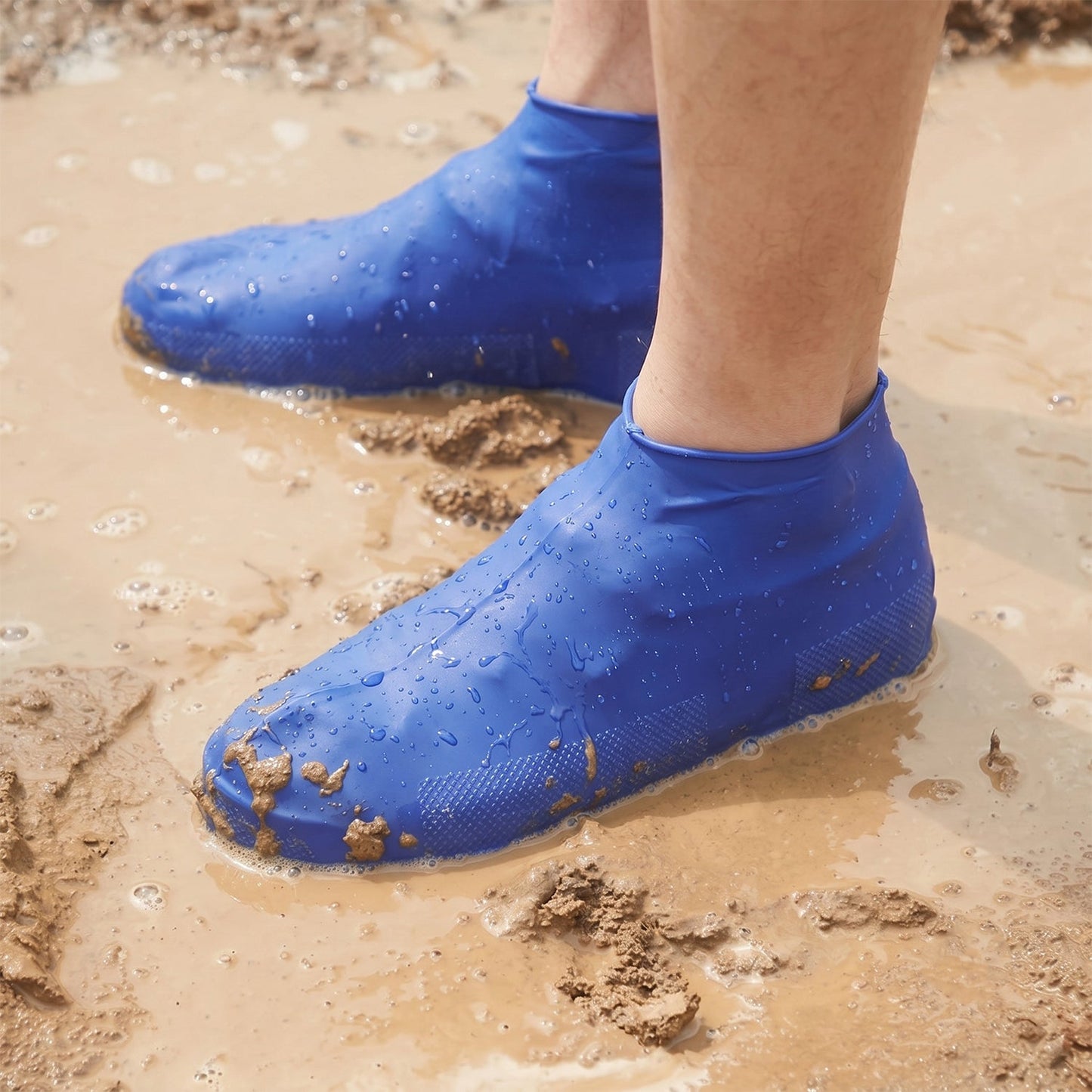 4866 silicone waterproof shoe cover large live