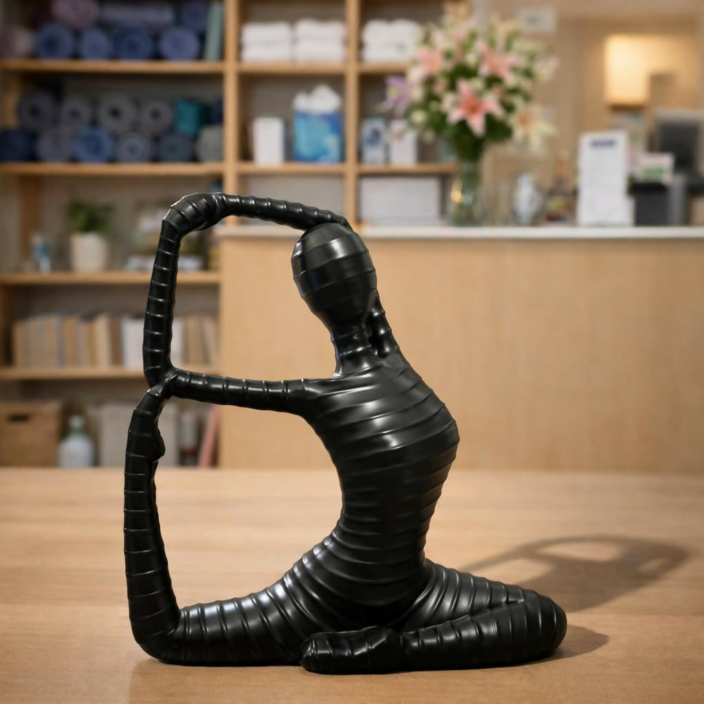 Abstract Human Shape Sculpture Showpiece for Home Decor