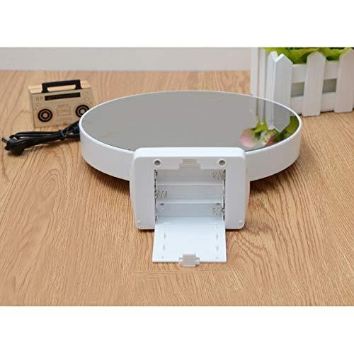 प्लास्टिक 2 इन 1 मिरर फोटो फ्रेम एलईडी लाइट के साथ