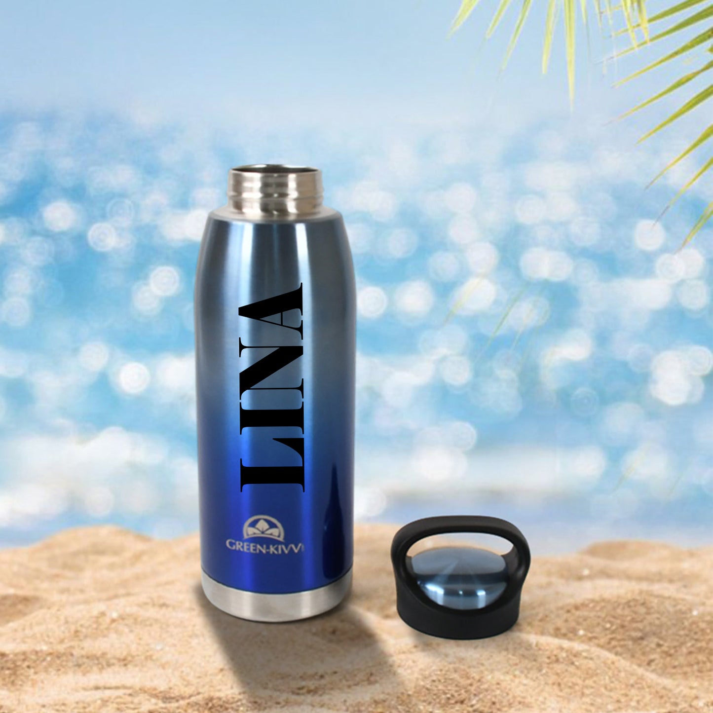 Customize Vacuum Stainless Steel Double Wall Water Bottle, Fridge Water Bottle, Stainless Steel Water Bottle Leak Proof, Rust Proof, Cold & Hot Thermos steel Bottle| Leak Proof | Office Bottle | Gym | Home | Kitchen | Hiking | Trekking | Travel Bottle