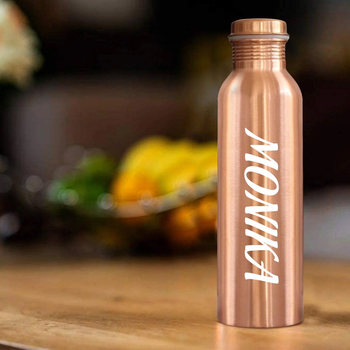 Customized Copper Water Bottle 2 Glasses with Gift Box (3 Pcs Set)