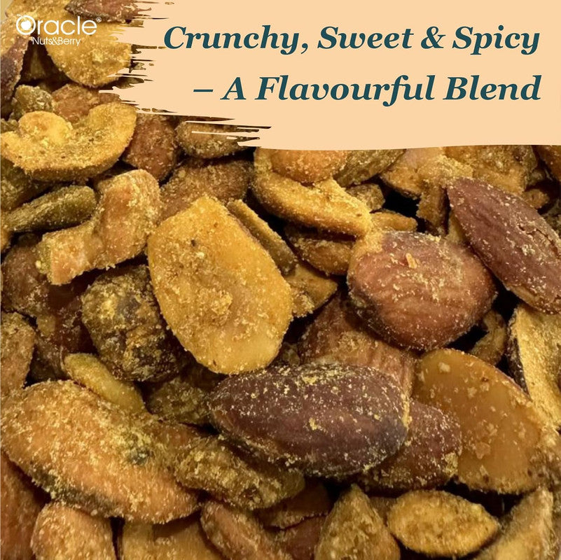 Oracle Chatpata Dry Fruits Mixture Crunchy Healthy Snack Blend (200gm)