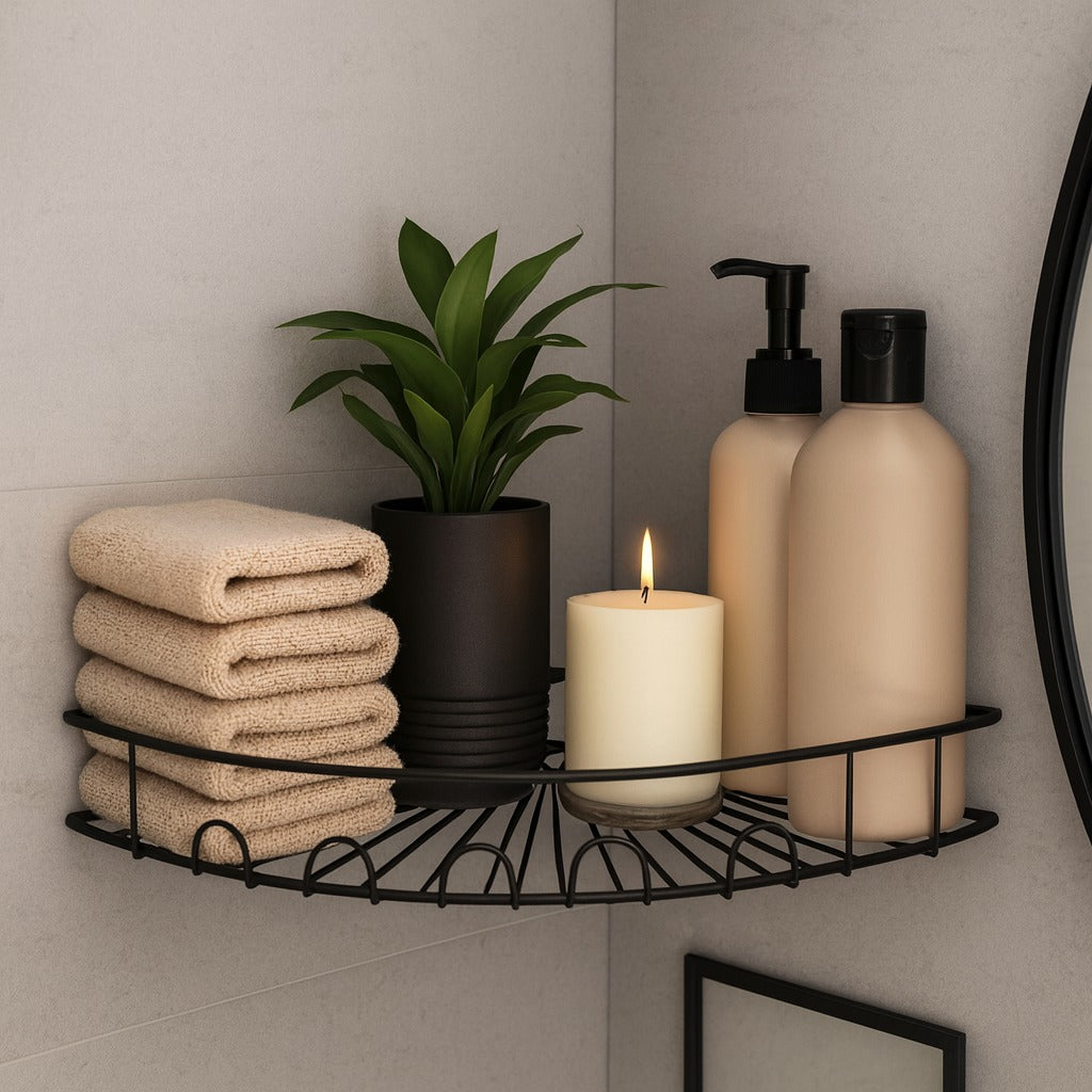 9010 1 પીસી શાવર કેડી કોર્નર વિવિધ ઘરગથ્થુ સામાન અને વસ્તુઓ વગેરે રાખવા અને સંગ્રહ કરવા માટે.