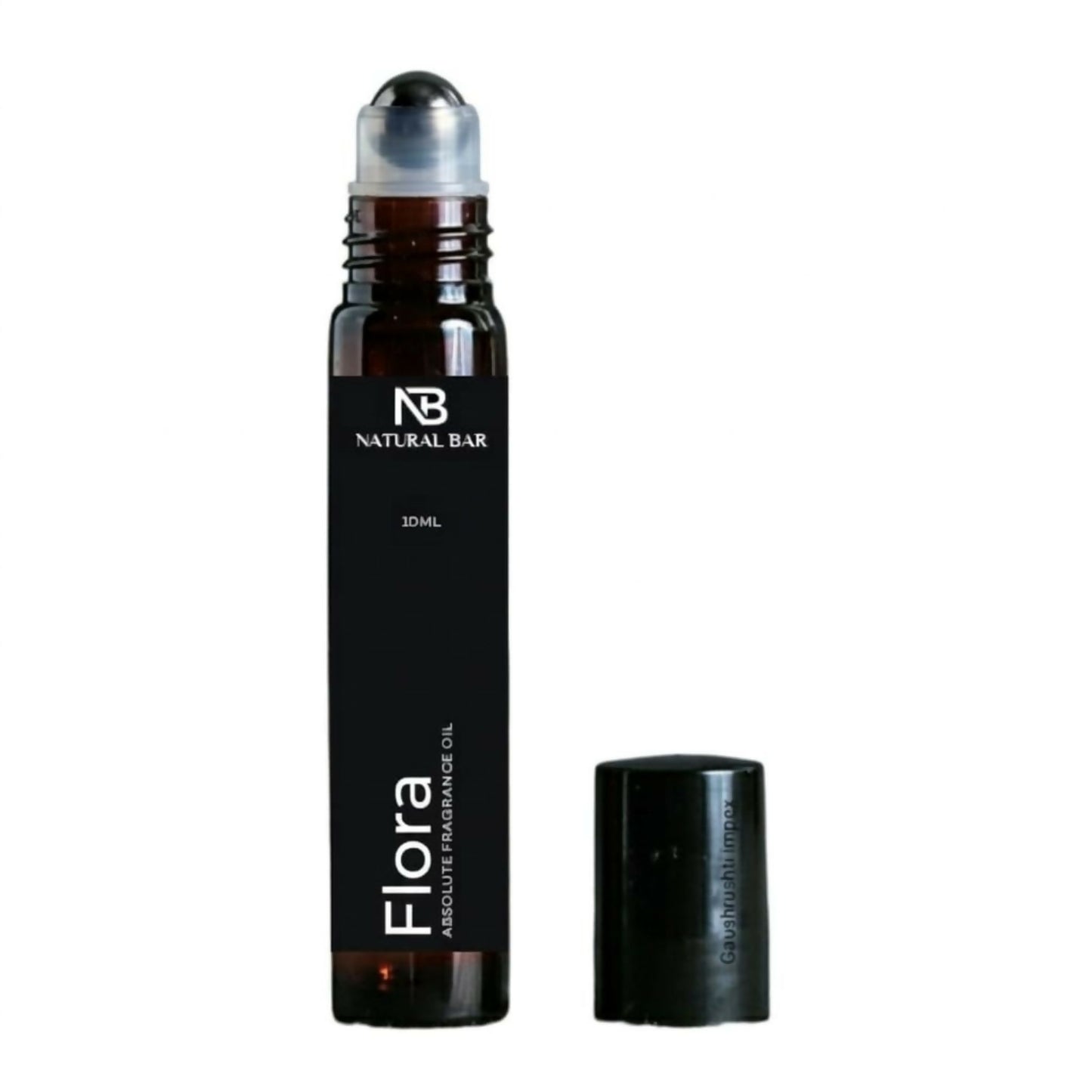 Flora luxury attar roll-on being applied on pulse points