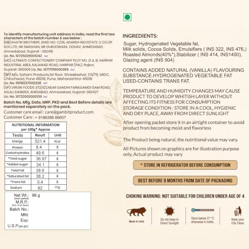 Rakhi for Brother with Chocolate 96gm - Raksha Bandhan Gift Set, Pack of 7